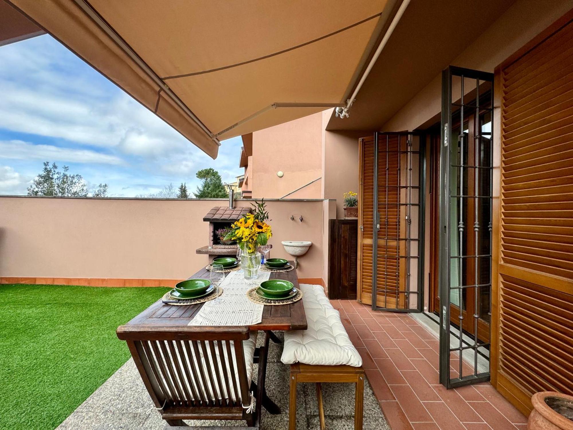 Chianti House Garden - 30 Min Firenze Centro Daire Pelago Dış mekan fotoğraf